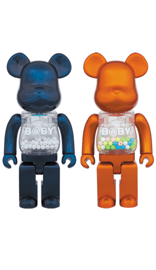 MY FIRST BE@RBRICK Pearl Orange Ver. 400％ collectible