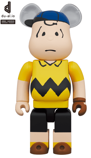 MLB × PEANUTS BE@RBRICK Charlie Brown (NEW YORK METS) 1000％ collectible