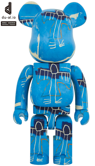 BE@RBRICK JEAN-MICHEL BASQUIAT #9 1000％ collectible
