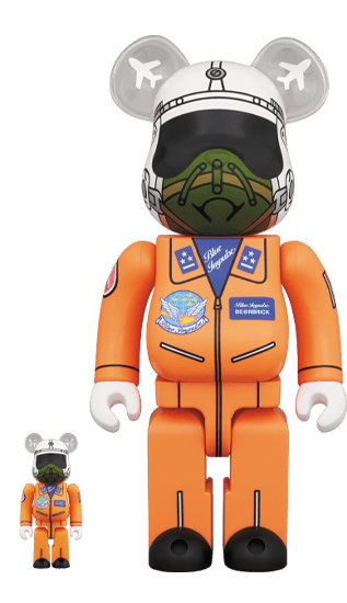 1964 BLUE IMPULSE BE@RBRICK 100％ & 400％ collectible