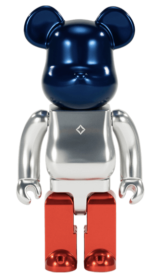 Helinox × BE@RBRICK Paris Edition 2024 400％ collectible