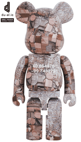 BE@RBRICK Benjamin Grant「OVERVIEW」 NEBRASKA 1000％ collectible