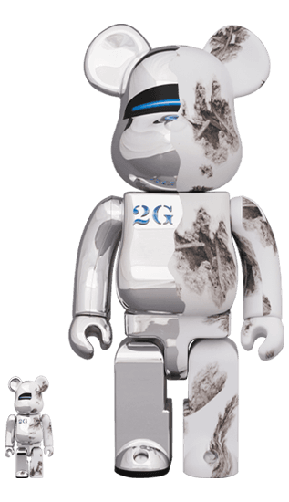 BE@RBRICK SORAYAMA × Daniel Arsham 100％ & 400％ collectible