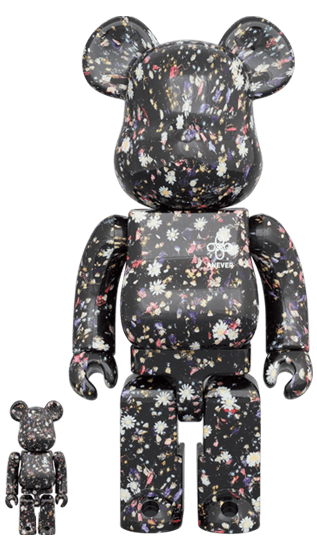 BE@RBRICK ANEVER BLACK 100％ & 400％ collectible