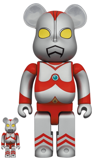BE@RBRICK ウルトラマン80 100％ & 400％ collectible