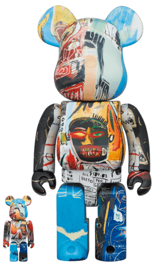 BE@RBRICK JEAN-MICHEL BASQUIAT "SPECIAL" 100％ & 400％ collectible
