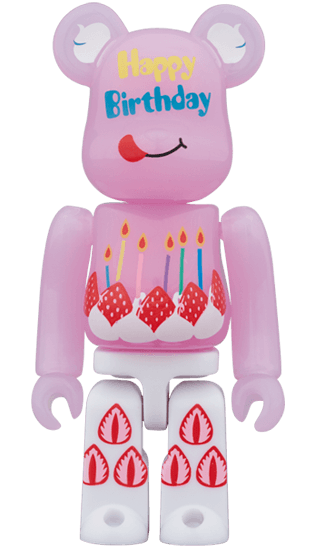 BE@RBRICK グリーティング 誕生日 PLUS 100％ collectible