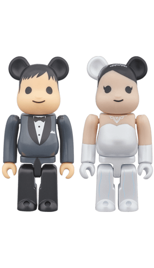 BE@RBRICK グリーティング 結婚 PLUS 100％ collectible