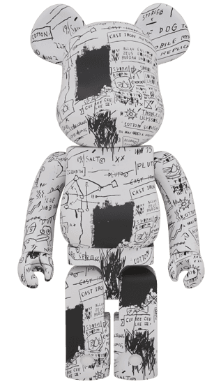 BE@RBRICK JEAN-MICHEL BASQUIAT #3 1000％ collectible