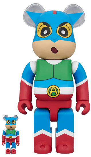 BE@RBRICK アクション仮面しんちゃん 100％ & 400％ collectible