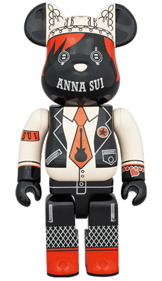 BE@RBRICK ANNA SUI RED & BEIGE 400％ collectible