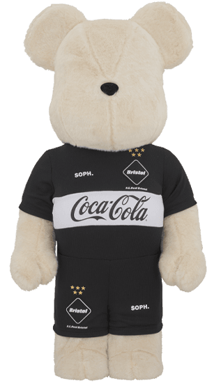 BE@RBRICK F.C.Real Bristol × COCA-COLA 1000％ collectible