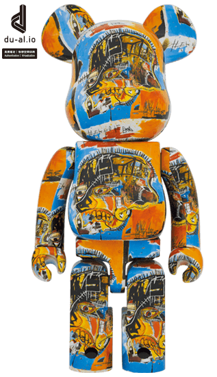 BE@RBRICK JEAN-MICHEL BASQUIAT #10 1000％ collectible