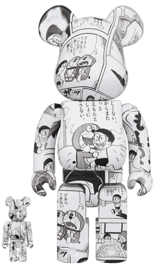 BE@RBRICK ドラえもん コミック Ver. 100％ & 400％ collectible