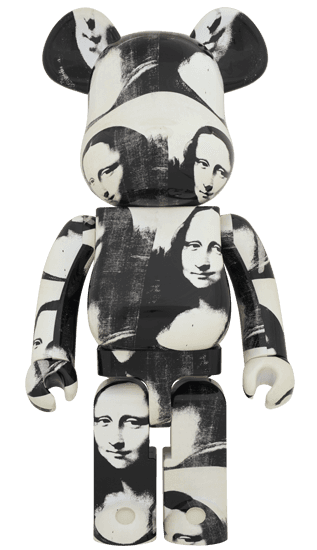 BE@RBRICK ANDY WARHOL "Double Mona Lisa" 1000％ collectible