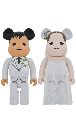 BE@RBRICK グリーティング 結婚 #2 PLUS 1000％ collectible