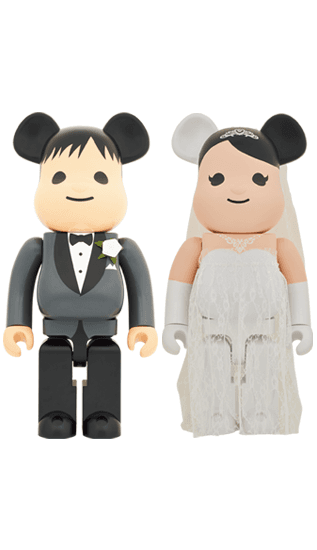 BE@RBRICK グリーティング 結婚 PLUS 1000％ collectible