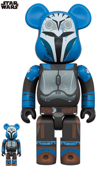 BE@RBRICK BO-KATAN KRYZE (THE MANDALORIAN Ver.) 100％ & 400％ collectible