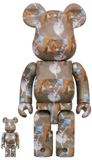 BE@RBRICK Edgar Degas "Ballet" 100％ & 400％ collectible