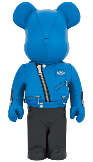 BE@RBRICK Lewis Leathers CYCLONE 1000％ collectible