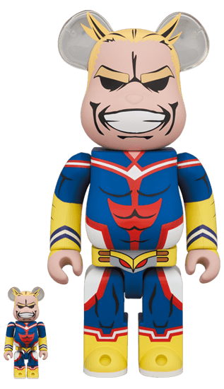 BE@RBRICK オールマイト 100％ & 400％ collectible