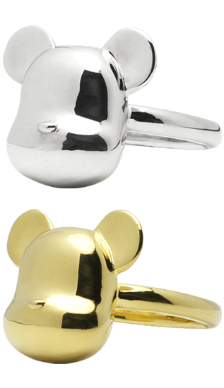 JAM HOME MADE BE@RBRICK FACE RING M collectible