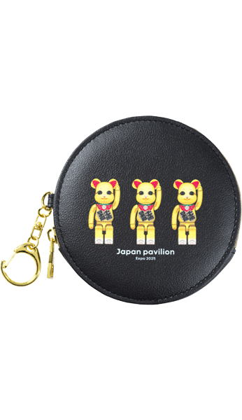 大阪・関西万博 BE@RBRICK グッズ BE@RBRICK ラウンドポーチ(maneki-neko) collectible