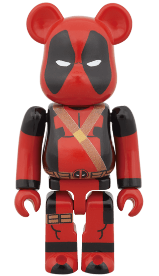BE@RBRICK DEADPOOL 100% collectible