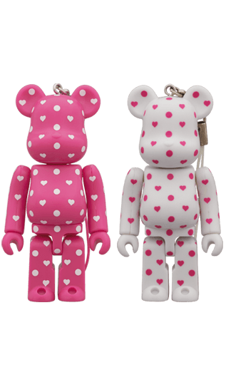 IT'SDEMO BE@RBRICK ピンク/ホワイト collectible