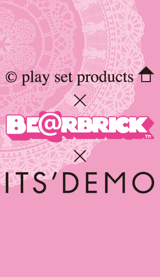 Everytime love BE@RBRICK by ITS'DEMO collectible