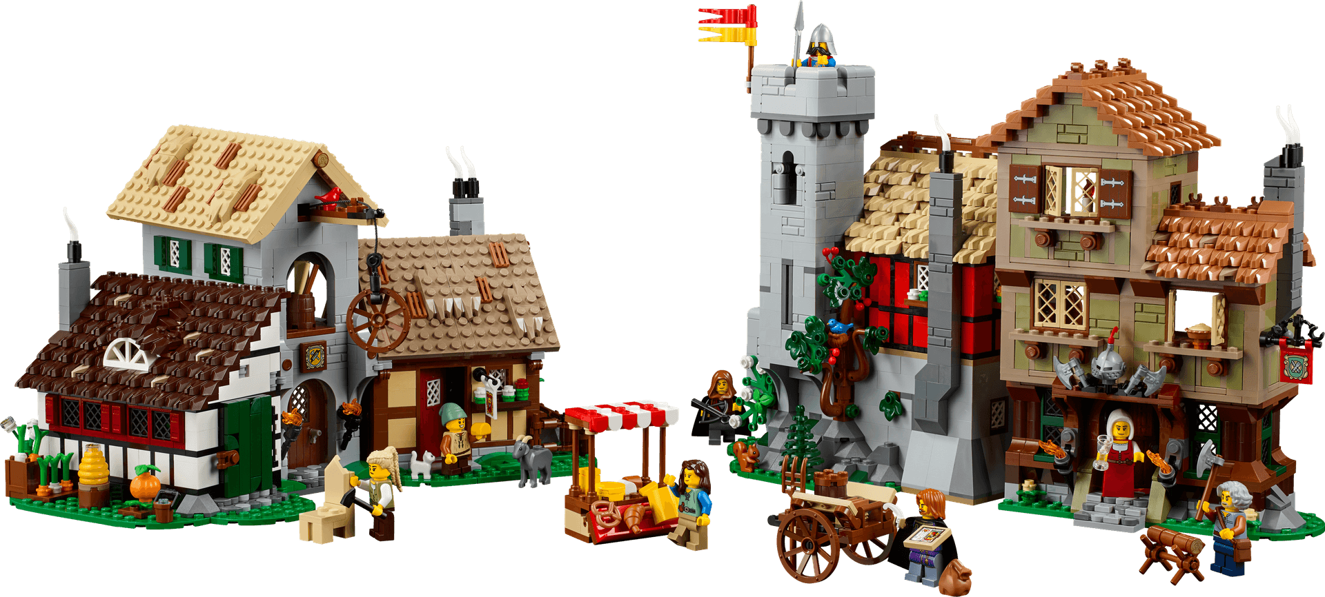 Medieval Town Square collectible