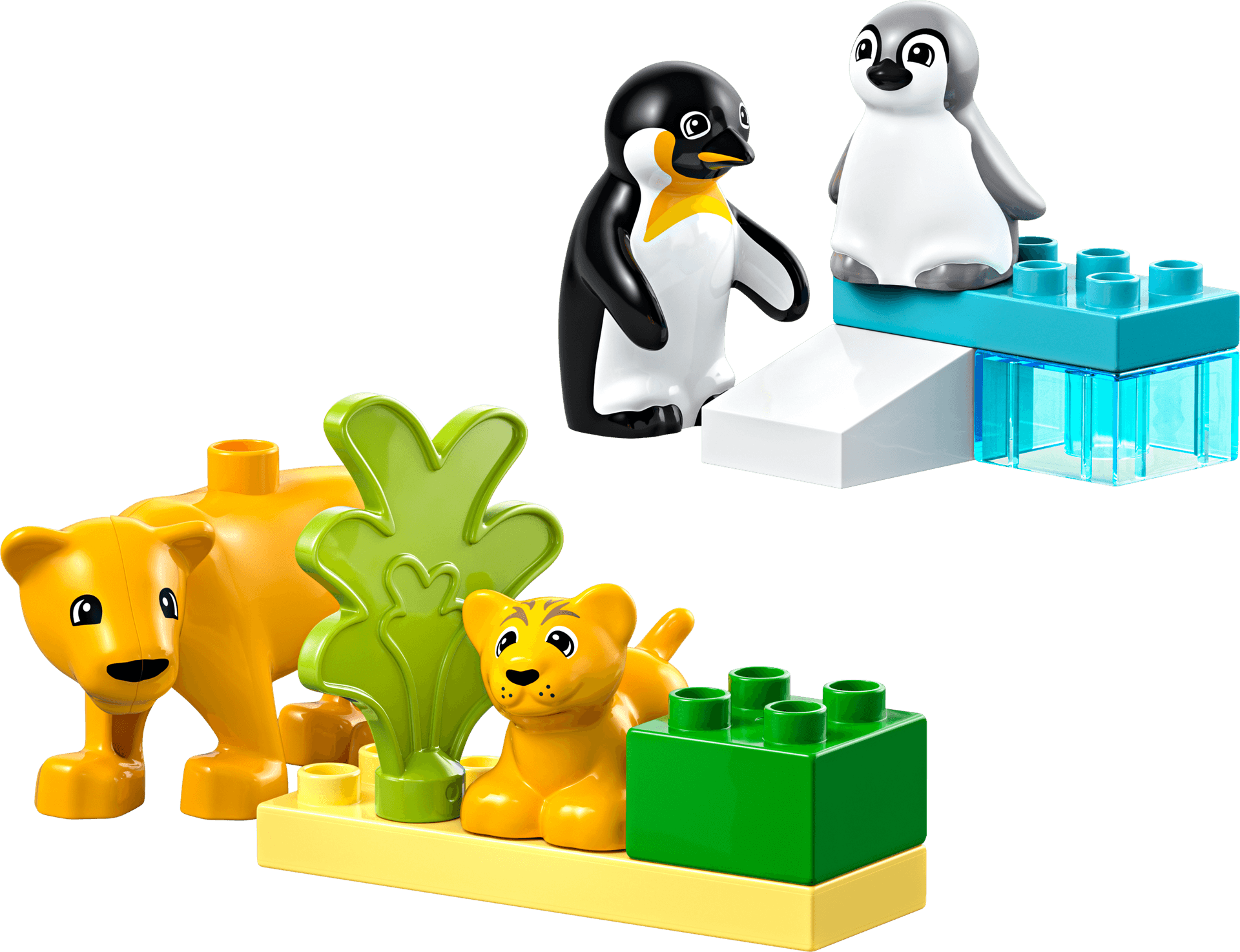 Wild Animal Families: Penguins & Lions collectible