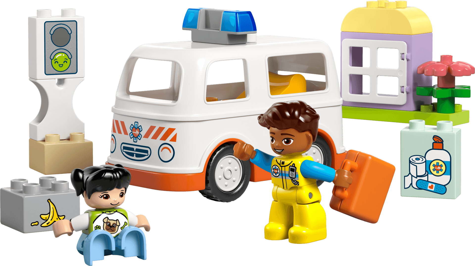 Ambulance & Driver collectible