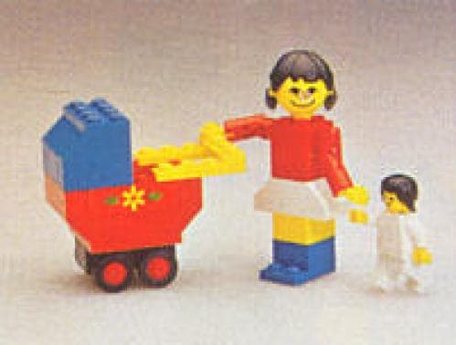 Mother with Baby Carriage collectible