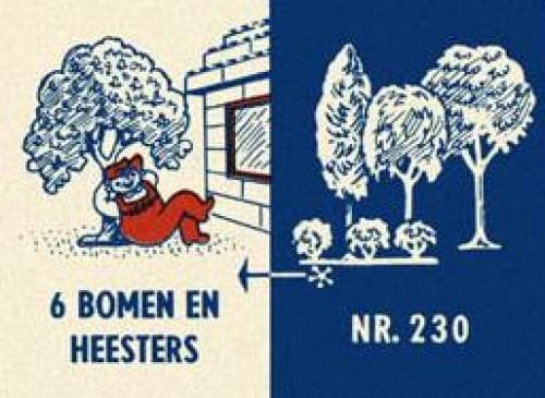 Six Trees and Bushes collectible
