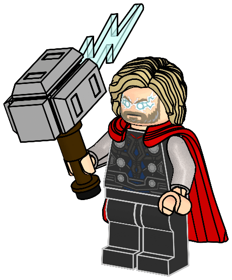 Thor with Mjolnir collectible