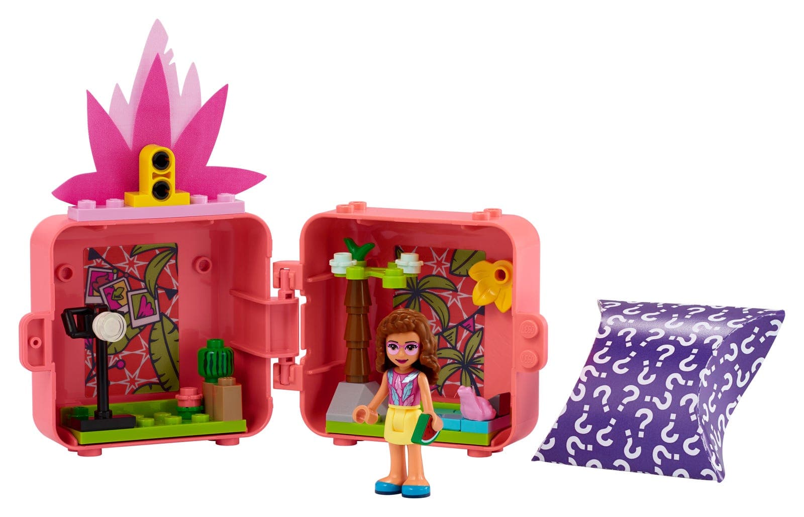 Olivia's Flamingo Cube collectible