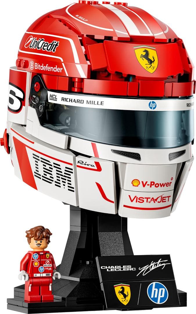 Scuderia Ferrari HP Charles Leclerc Helmet collectible