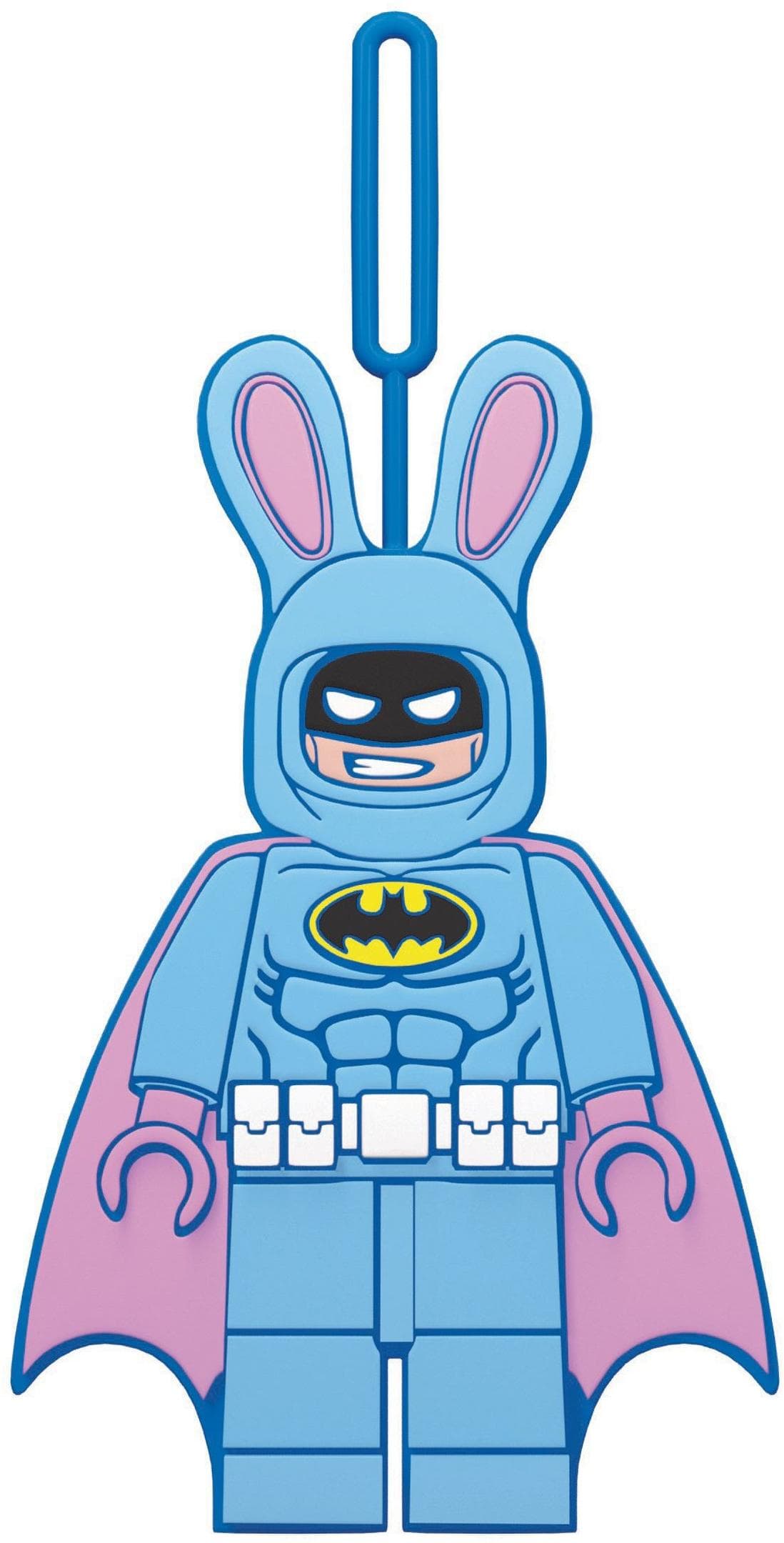 Easter Bunny Batman Luggage Tag collectible