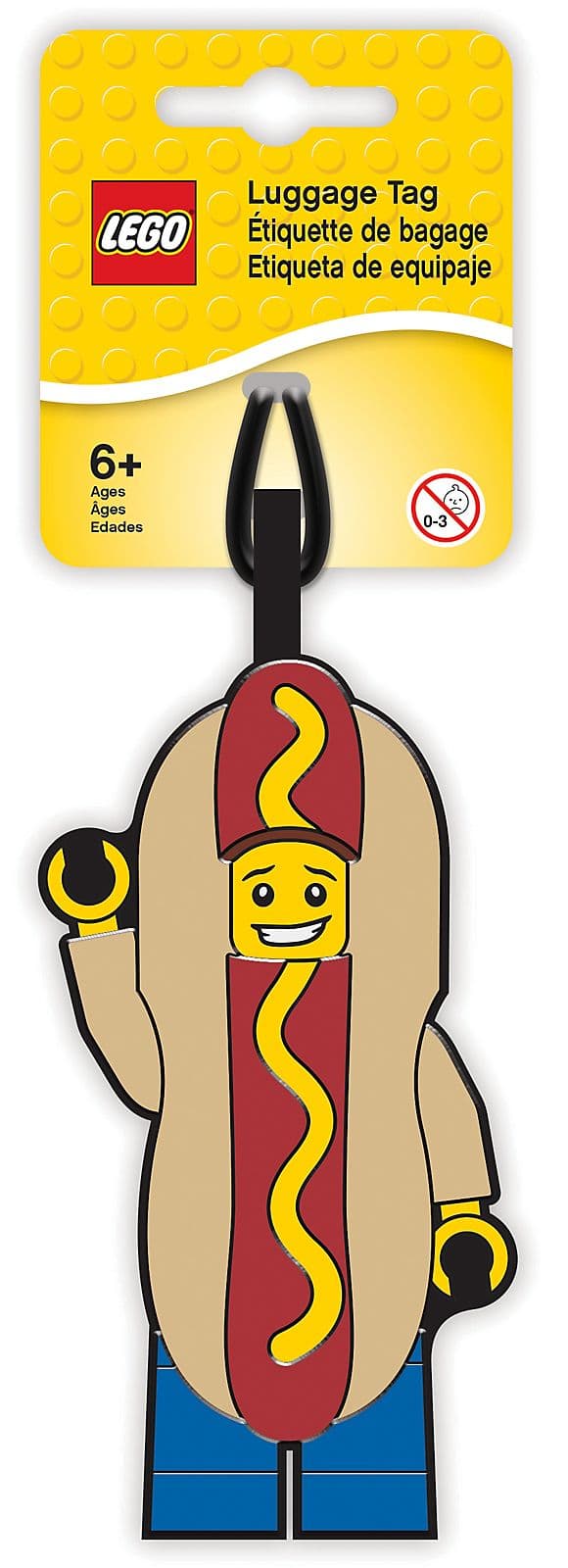 Hot Dog Guy Luggage Tag collectible