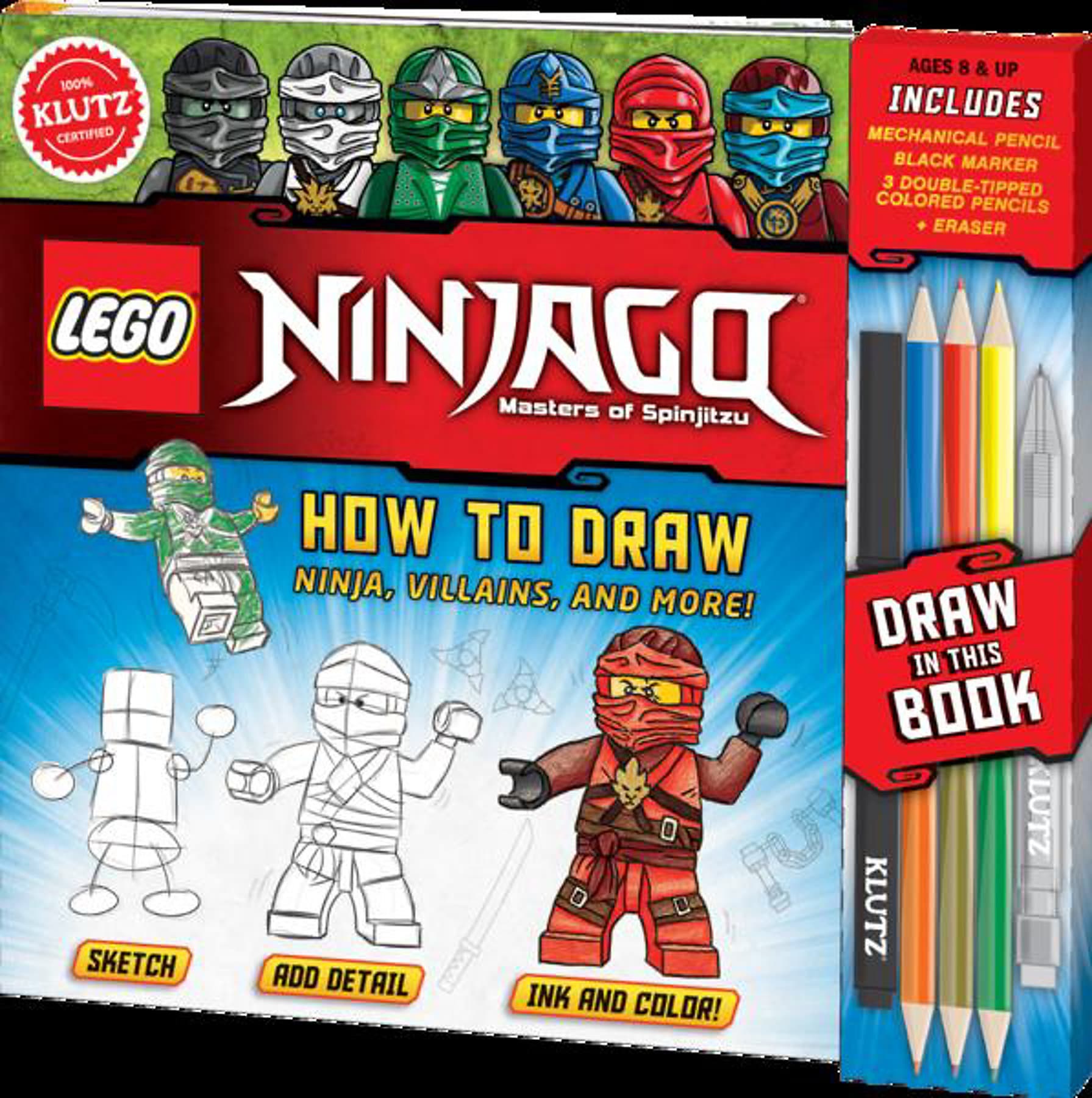 Ninjago: How to Draw Ninjas, Villains, and More! collectible