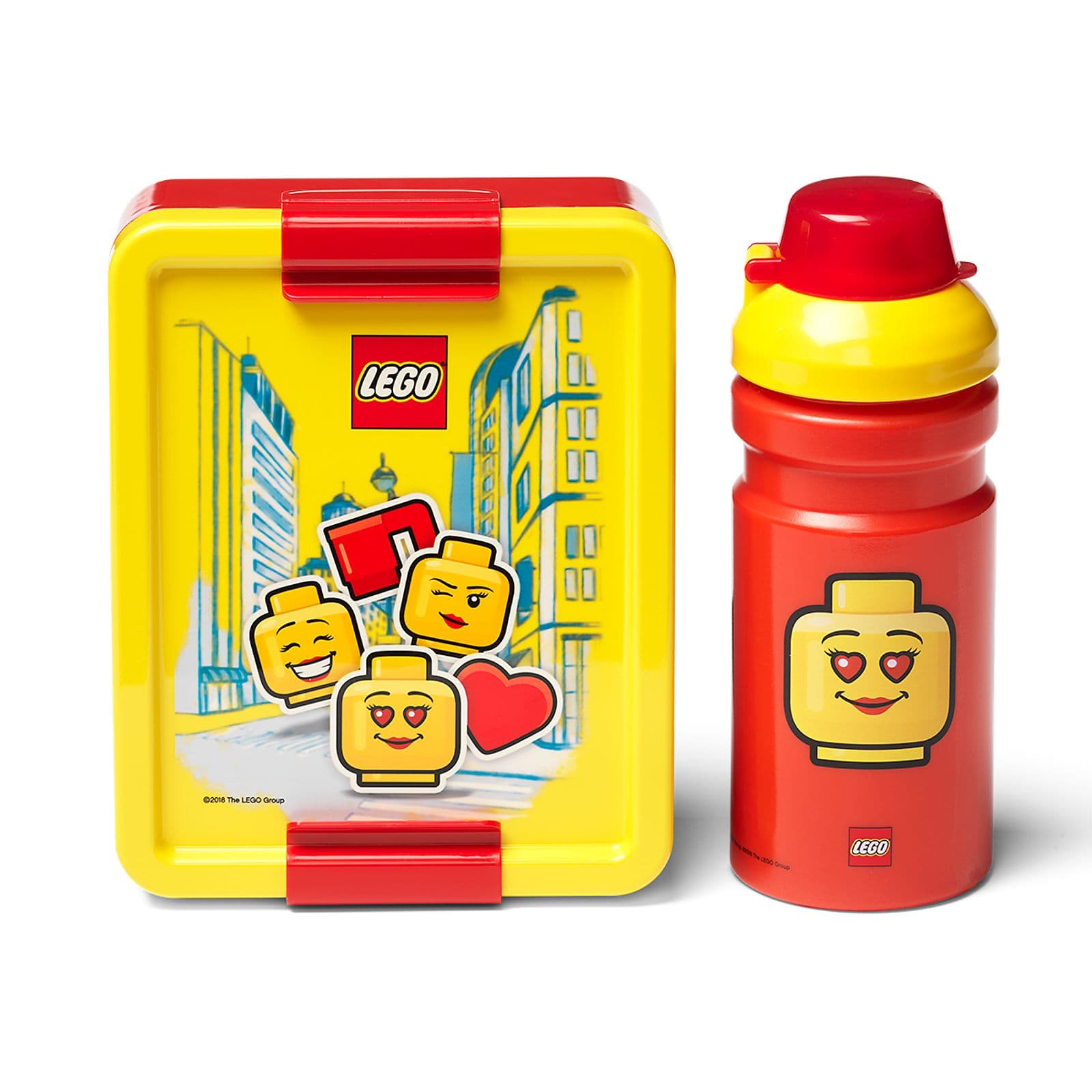 Girl Emoticon Lunch Set collectible