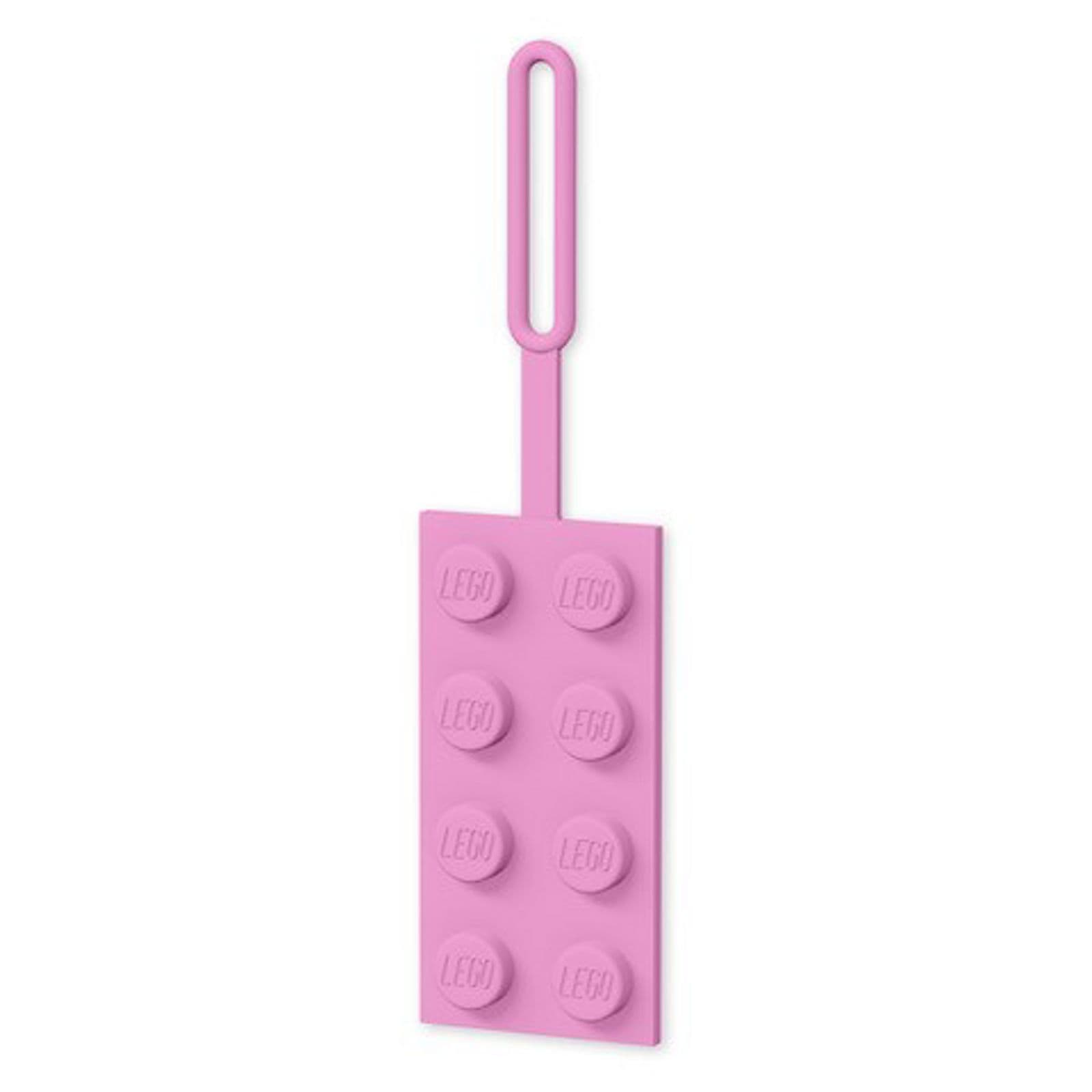 Bright Pink Brick Luggage Tag collectible