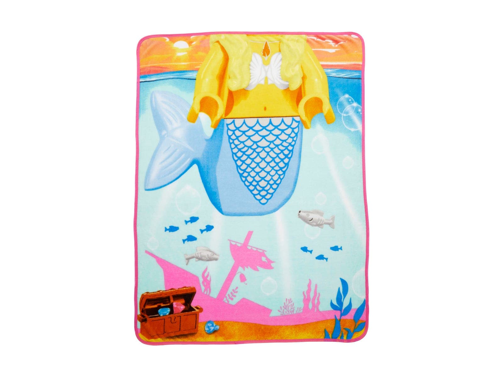 Mermaid Plush Throw collectible
