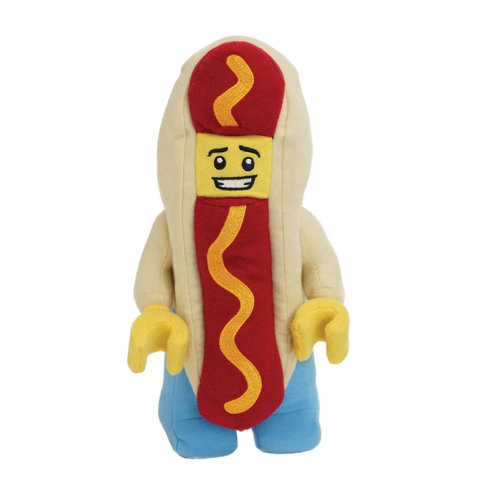 Hot Dog Guy Minifigure Plush (Small) collectible