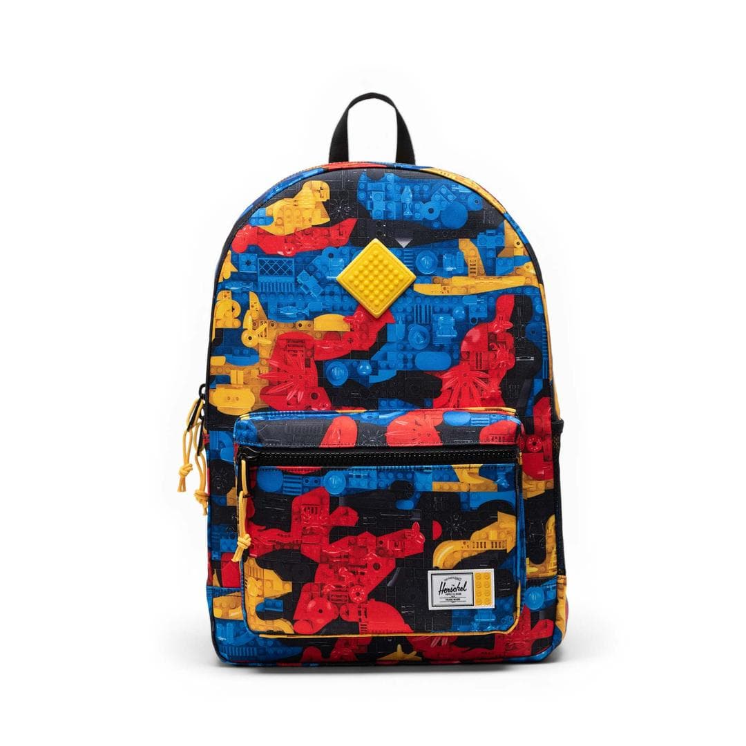 Herschel Heritage Youth Backpack - Scavenger Hunt Bricks collectible