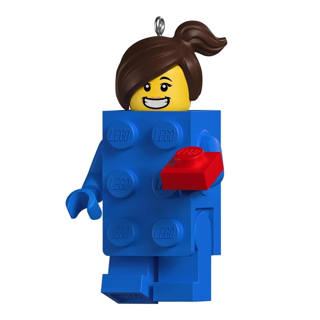 Hallmark Keepsake Christmas Tree Ornament - Brick Suit Girl collectible