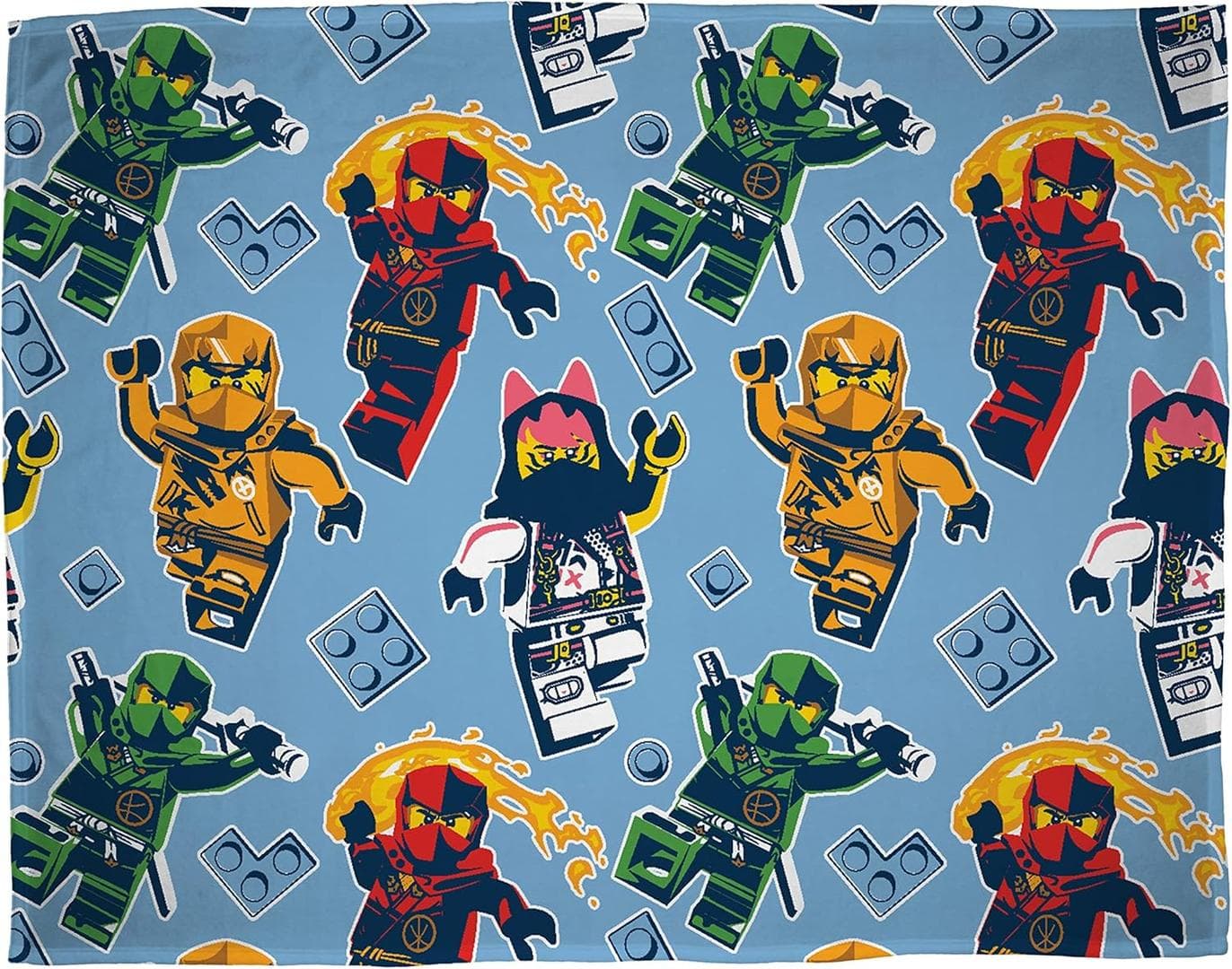 Ninjago: Dragons Rising Fleece Blanket collectible