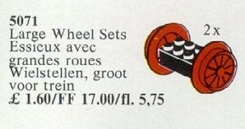 Wheel Sets, Large, Red collectible