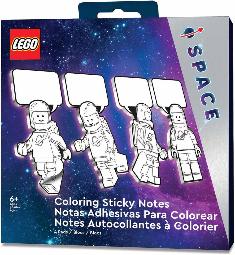 Spaceman Sticky Notes collectible